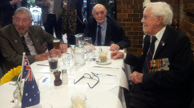 Anzac Day reunion in Melbourne 2018