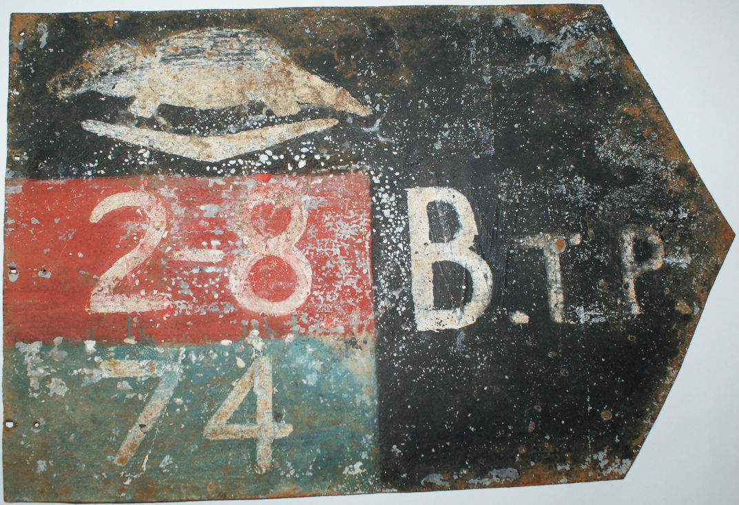 Formation sign B Troop - front