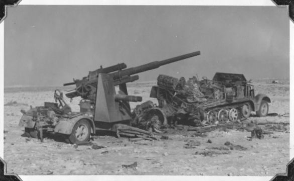 German AA Destroyed Sid-Abd-El-Rahman