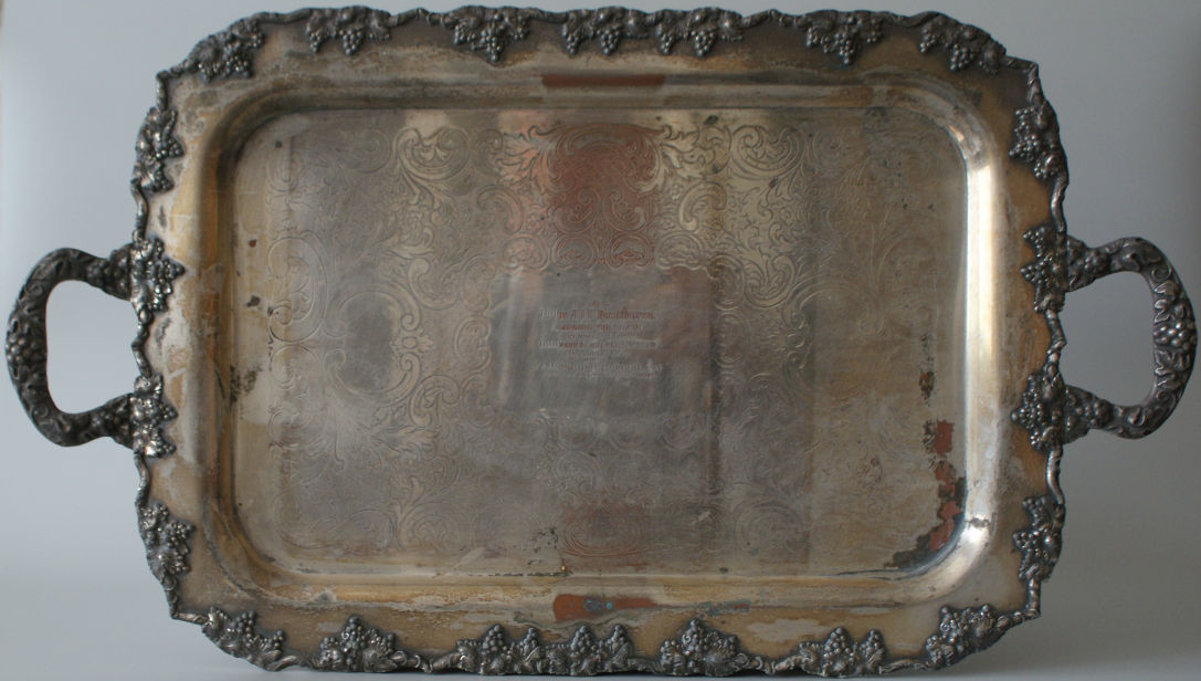 Changing the Guard silver tray