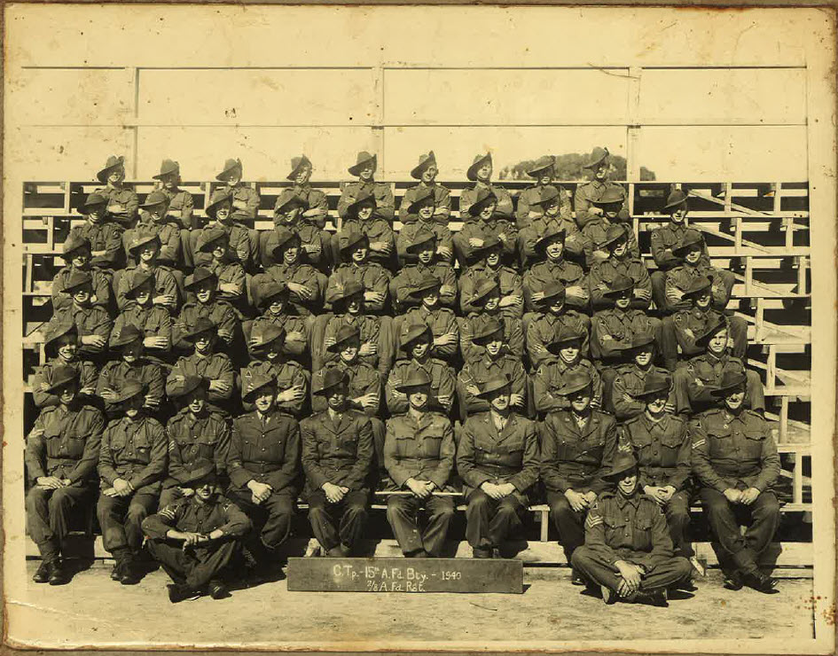 C Troop, 15th Battery, 1940