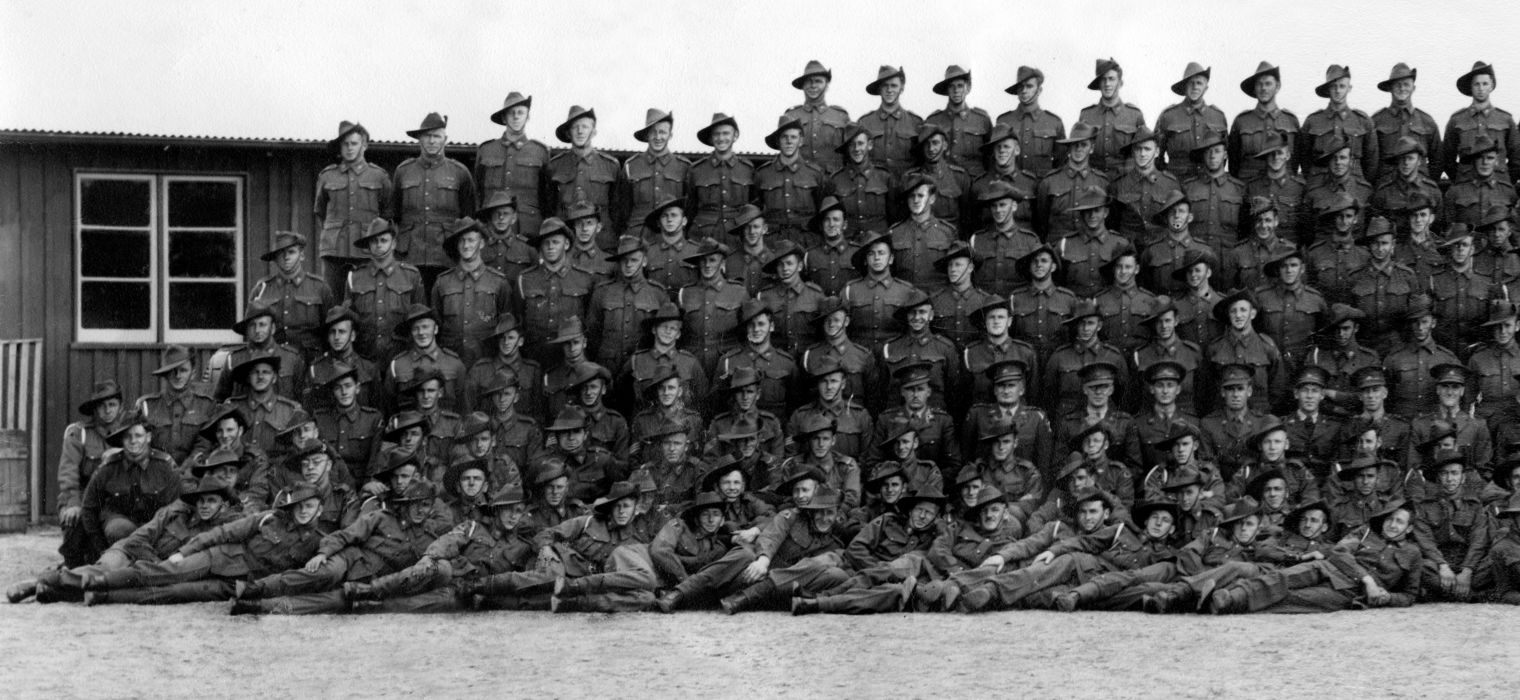 16th Bty Brighton Tasmania 1940 detail of left hand side