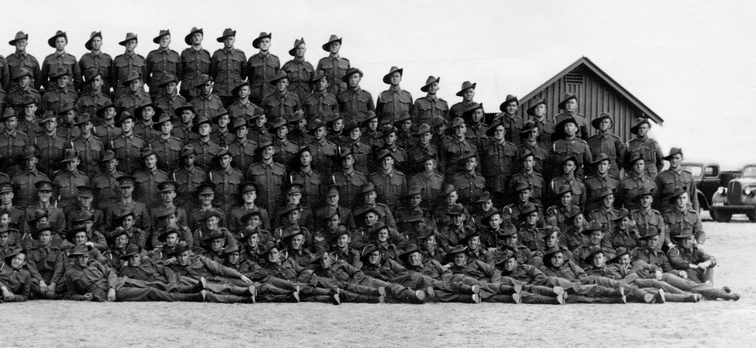 16th Bty Brighton Tasmania 1940 detail of right hand side