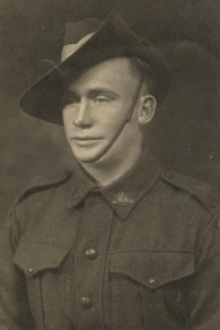 Arthur Benjamin Turner VX15629. Detail from photo in profile