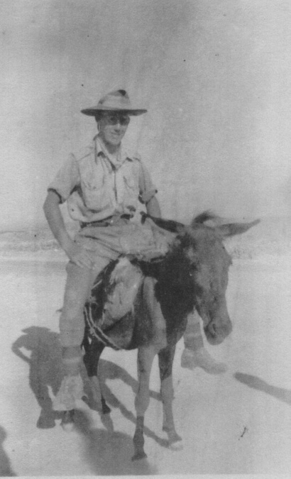 Geoff Bydder and famous donkey