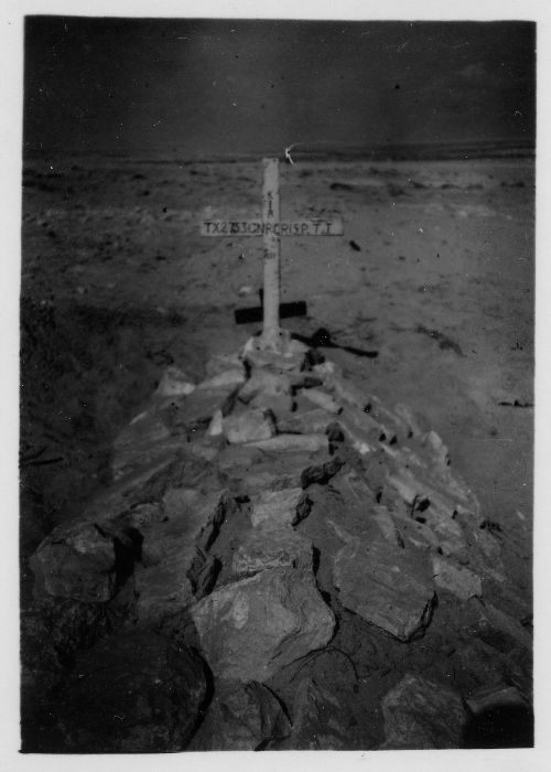 Tom Crisps grave El-Alamein Egypt Nov 1942
