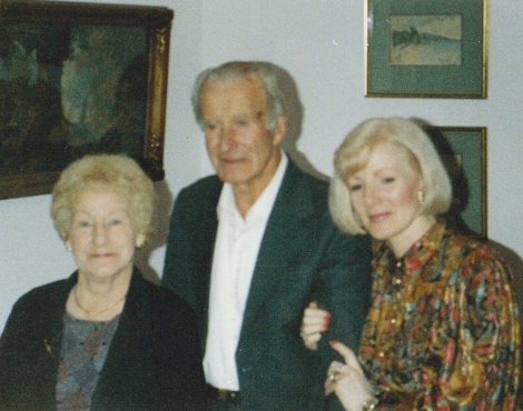 Aubgrey Gibson with Fay and Mary.