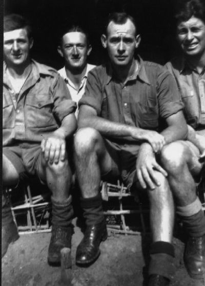 Les Harrison; Frank Hudson; Jim Swan; Lew Croombe