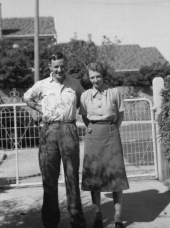 Ken and Jean Plenderleith after the war
