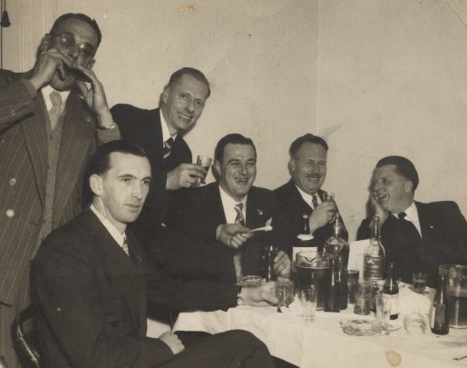 Charles Taylor at a reunion